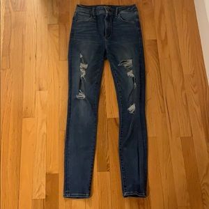 Abercrombie and Fitch high waisted skinny jeans